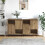 VidaXL vidaXL Sideboard 2 stk. Artisan-Eiche 60 x 35 x 70 cm 4