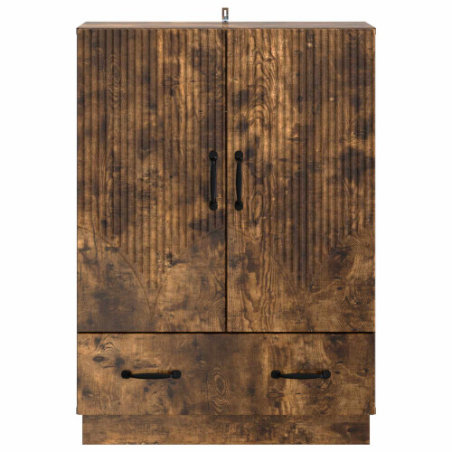VidaXL vidaXL Sideboard Smoked Oak 66 x 34.5 x 92 cm Engineered Wood 1
