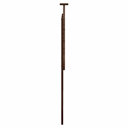 VidaXL vidaXL Headboard Brown Oak 100 cm Engineered Wood 2