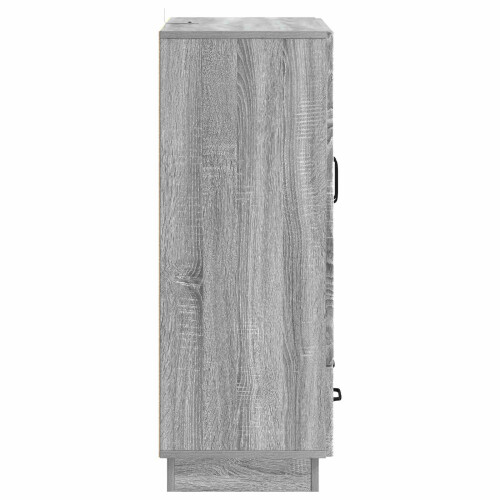 VidaXL vidaXL Sideboard Grey Sonoma 66 x 34.5 x 92 cm Engineered Wood 1