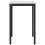 VidaXL vidaXL Bar Table White 70 x 70 x 105 cm Solid Pine Wood 5