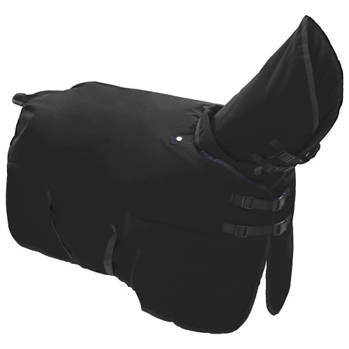 VidaXL vidaXL Horse Blanket Full Black 75 cm Polyester 2