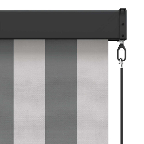 VidaXL vidaXL Roller Blind Anthracite and White 60 x 250 cm 2