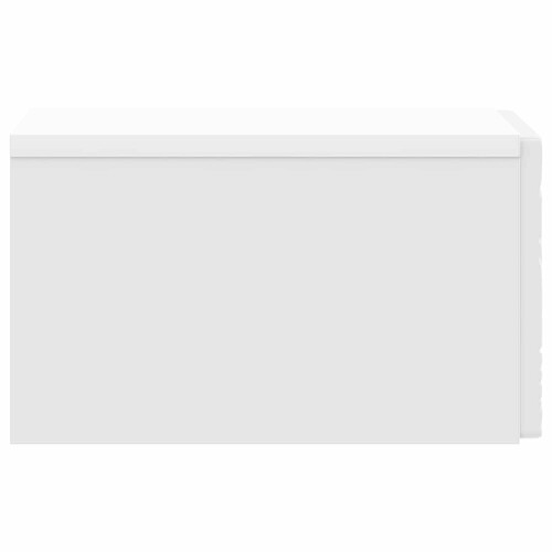 VidaXL vidaXL Wall-Mounted Side Table High Gloss White 34.5 x 33 x 20 cm 2
