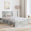VidaXL vidaXL Bed Frame Concerte Grey 75 x 190 cm Engineered wood 3