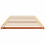 VidaXL vidaXL Bed Frame Wax Brown 80 x 200 cm Solid Pine Wood 5