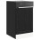 VidaXL vidaXL Dishwasher Panel LUCCA Black Oak 45 x 1.5 x 57 cm 3