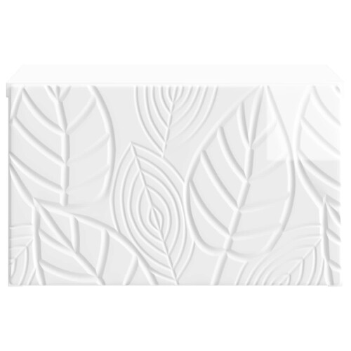 VidaXL vidaXL Wall-Mounted Side Table High Gloss White 34.5 x 33 x 20 cm 1