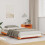 VidaXL vidaXL Bed Frame Wax Brown 80 x 200 cm Solid Pine Wood 1