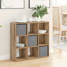 vidaXL Sideboard with Drawer Artisan Oak 73.5 x 24 x 69.5 cm