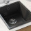 VidaXL vidaXL Kitchen Sink Black 38 x 44 x 20 cm Granite 7