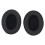 Premium 90x70mm Oval Protein Leather Earpads - Black (2 Pack) 1