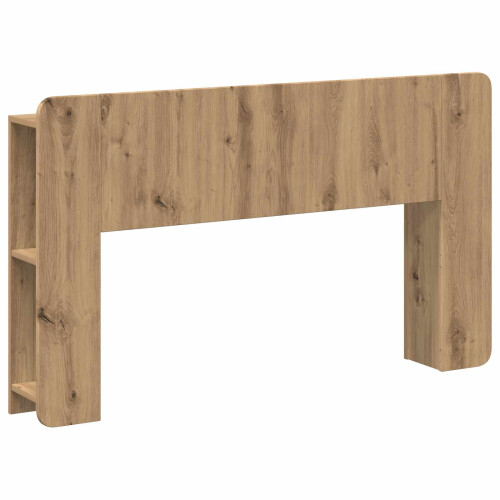 VidaXL vidaXL Headboard Cabinet with Storage Artisan Oak Engineered Wood 1