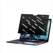 Magnetisk personvernskjerm for 14 inch 16:9 bærbar - Klar PET med blålysbeskyttelse, antiripe og antiflekk, enkel magnetisk montering