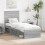 VidaXL vidaXL Bed Frame Grey Sonoma 75 x 190 cm Solid Pine Wood 1