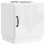 VidaXL vidaXL Bedside Table High Gloss White 43 x 34.5 x 47 cm 2