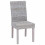 VidaXL vidaXL Dining Chair 2 pcs Solid Mahogany Wood White Wash 4