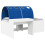 VidaXL vidaXL Bed with Tunnel 4 pcs White and Blue Engineered Wood 3