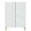 VidaXL vidaXL Sideboard White 66 x 34.5 x 90 cm Engineered Wood 3