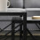 Nesting Coffee Tables Set of 3, Grey & Black 6