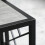 Nesting Coffee Tables Set of 3, Grey & Black 7