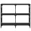 VidaXL vidaXL Console Table Black Oak 100 x 28 x 80.5 cm Engineered Wood 2
