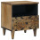 VidaXL vidaXL Bed cabinet 2 pcs Brown 40 x 33 x 46 cm Solid Mango Wood 4