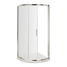 860mm Single Entry Quadrant 6mm Glass