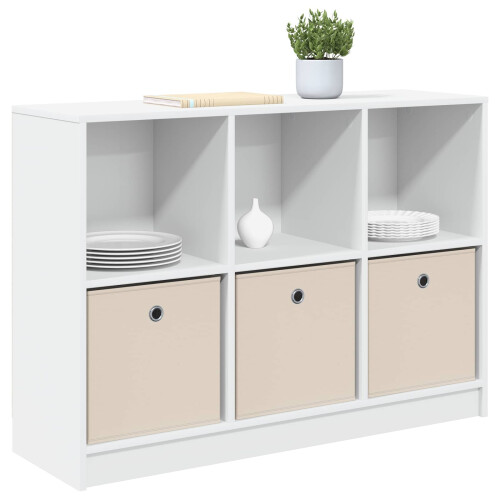 VidaXL vidaXL Sideboard with Drawer White 102 x 32 x 73.5 cm 2