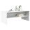 VidaXL vidaXL Coffee Table White 100 x 50 x 40 cm Engineered Wood 2