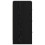 VidaXL vidaXL Sideboard Black Oak 40 x 36 x 80 cm Engineered Wood 2