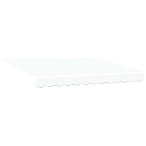 VidaXL vidaXL Manuell einziehbare Markise Weiß 3 x 2,5 m 2