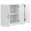 VidaXL vidaXL Sideboard White 89 x 34.5 x 77 cm Engineered Wood 3
