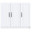 VidaXL vidaXL Sideboard White 89 x 34.5 x 77 cm Engineered Wood 4