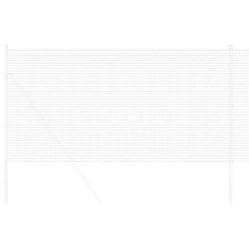 VidaXL vidaXL Doppelstabmattenzaun 2500 x 140 cm Silber 2