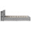 VidaXL vidaXL Bed Frame with Storage Grey Sonoma 90 x 190 cm Engineered Wood 4