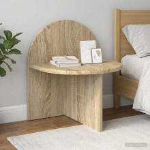 vidaXL Bedside Table Sonoma Oak 40 x 35.5 x 45.5 cm Engineered Wood