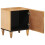 VidaXL vidaXL Bedside Table 2 pcs Brown 40 x 33.5 x 46 cm Solid Mango Wood 2