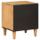 VidaXL vidaXL Bedside Table 2 pcs Brown 40 x 33.5 x 46 cm Solid Mango Wood 3