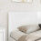 VidaXL vidaXL Headboard High Gloss White Engineered Wood 5