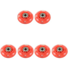 3 Paire 8mm Dia 608ZZ Portant Inline Scooter Skating Skate Wheel Rouge