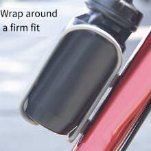 Bicycle Kettle Rack Titanium Alloy Hollow Riding Water Bottle Cage Holder with Screws Bike Cycling Accessories Style A