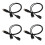 4X USB 2.0A Stecker auf 2 Dual USB Buchse Y Splitter Verteiler Adapter Kabel 1