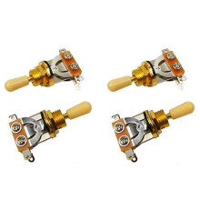 Metrischer 3 Wege Gitarren Kurzwahl Ton Abnehmer für Die Ton Abnehmer Auswahl Lp Zubehör für Elektor Gitarre, Gold und Beige