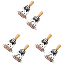 Metrischer 3 Wege Gitarren Kurzwahl Ton Abnehmer für Die Ton Abnehmer Auswahl Lp Zubehör für Elektor Gitarre, Silber und