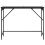 VidaXL vidaXL Console Table Black Oak 100 x 32 x 75 cm Engineered Wood 4