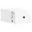 VidaXL vidaXL Wall-Mounted Bedside Cabinet with Drawer 2 pcs High Gloss White 3