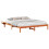 VidaXL vidaXL Bed Frame Wax Brown 180 x 200 cm Solid Pine Wood 4