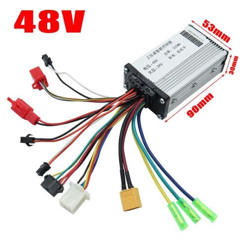 48V 500W Controller MR-100 LCD Display Meter Dashboard+ Knop voor  M4 Elektrische Scooter 2