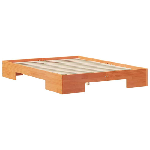 VidaXL vidaXL Bed Frame Brown 140 x 190 cm 2